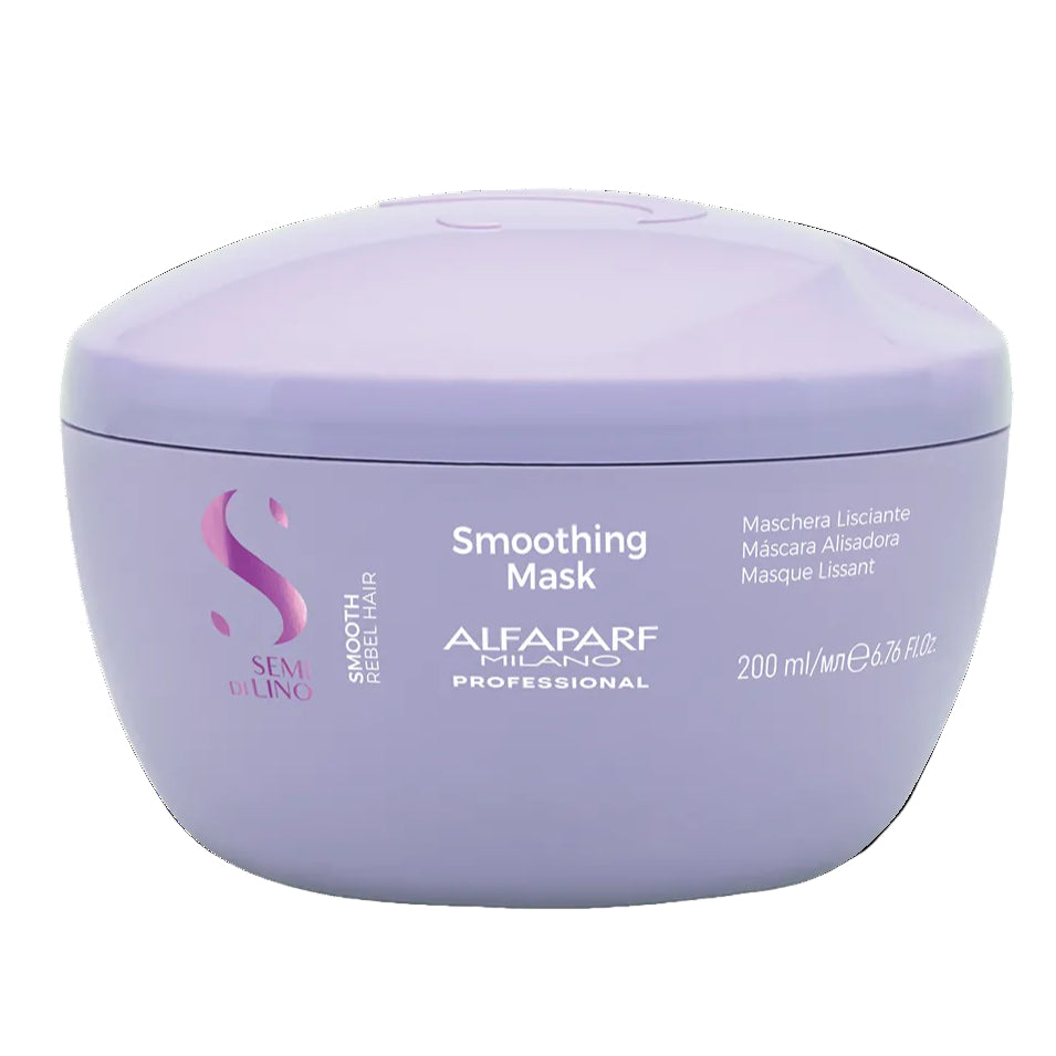 Alfaparf Semi Di Lino Smoothing Mask 200ml mascarilla antifrizz Panamá