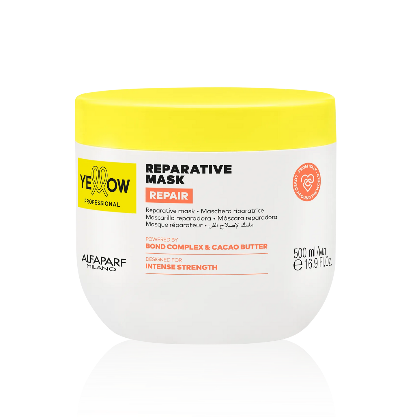 Yellow Mascarilla Reparadora 500ml tratamiento intensivo cabellos dañados Panamá 2