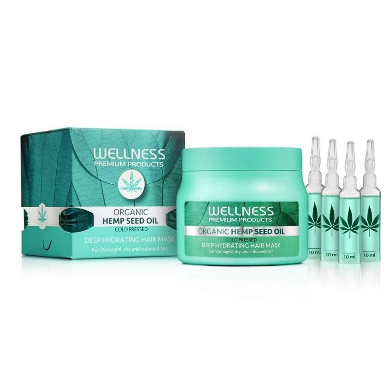 WELLNESS MASK HYDRATING 500ml + 4 ampollas 10ml GRATIS
