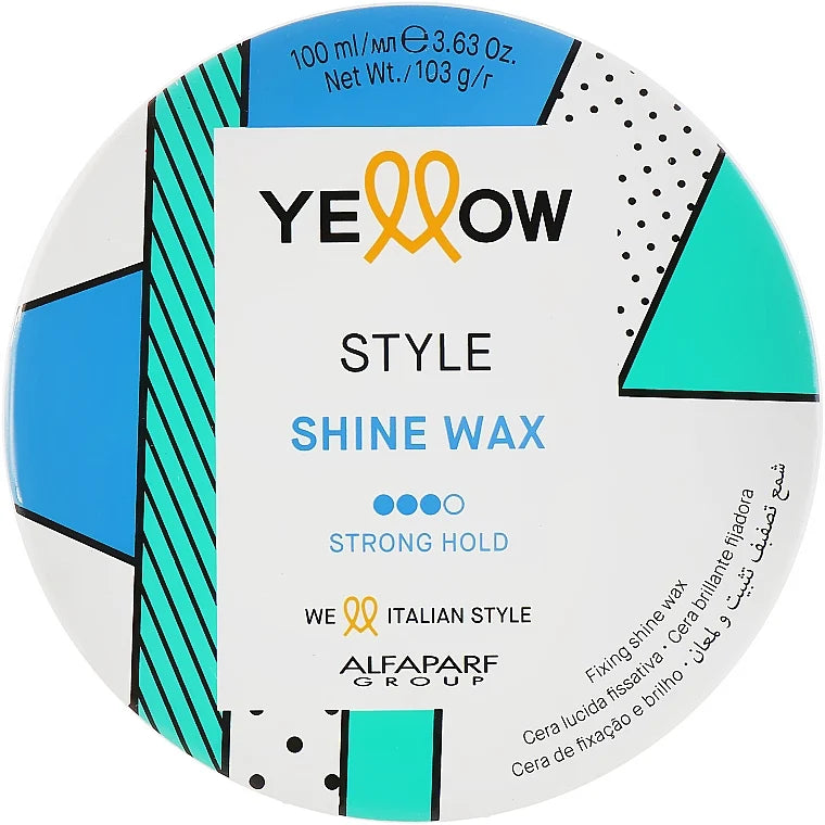 YELLOW STYLE SHINE WAX STRONG HOLD 100ML