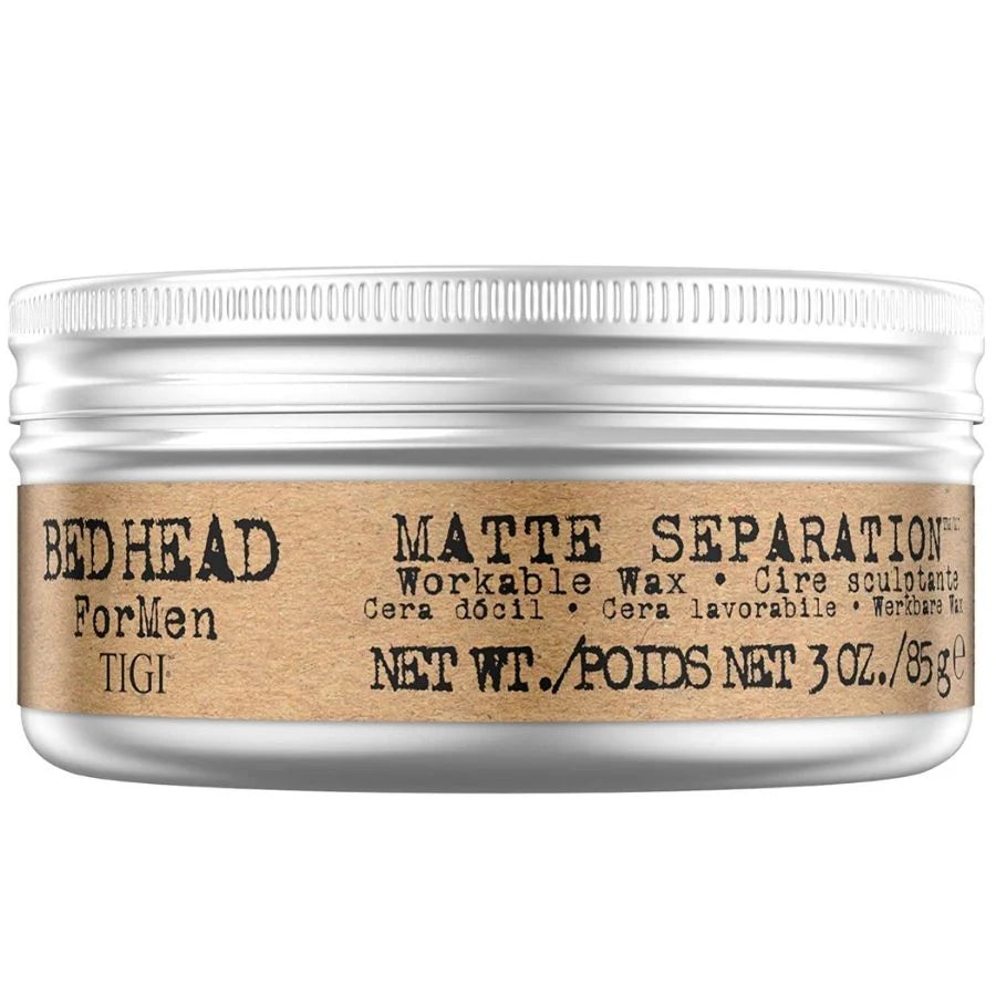 Bed Head TIGI Matte Separation Wax 85g fijación fuerte mate Panamá