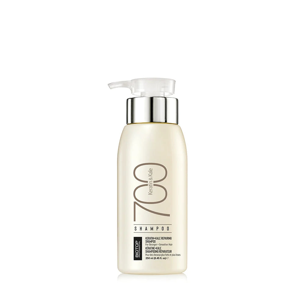 Shampoo Biotop 700 Keratin + Kale Reparador 250 ml - Majo Belleza Panamá