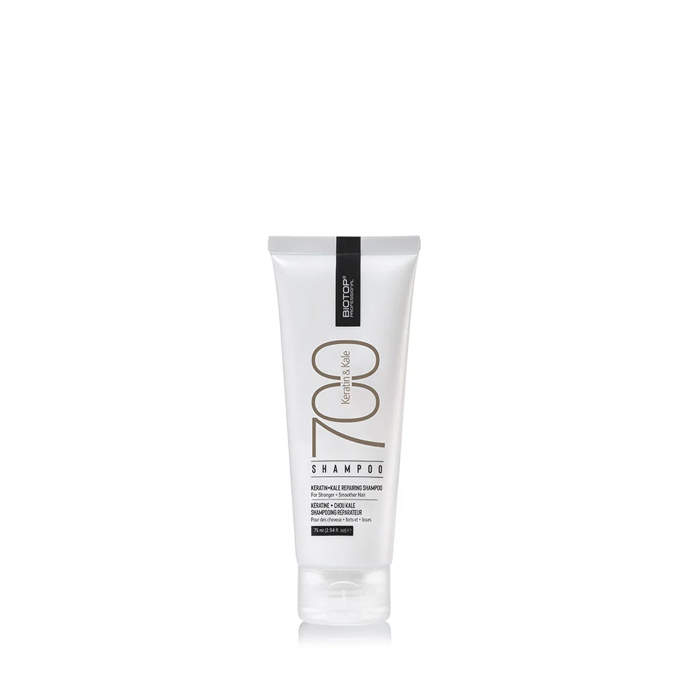 Shampoo Biotop 700 Keratin + Kale Reparador 75 ml - Majo Belleza Panamá