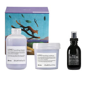 Set Davines LOVE Smoothing Shampoo, Acondicionador y OI ALL IN ONE Milk: kit para control de frizz, cabello liso y brillante, Panamá
