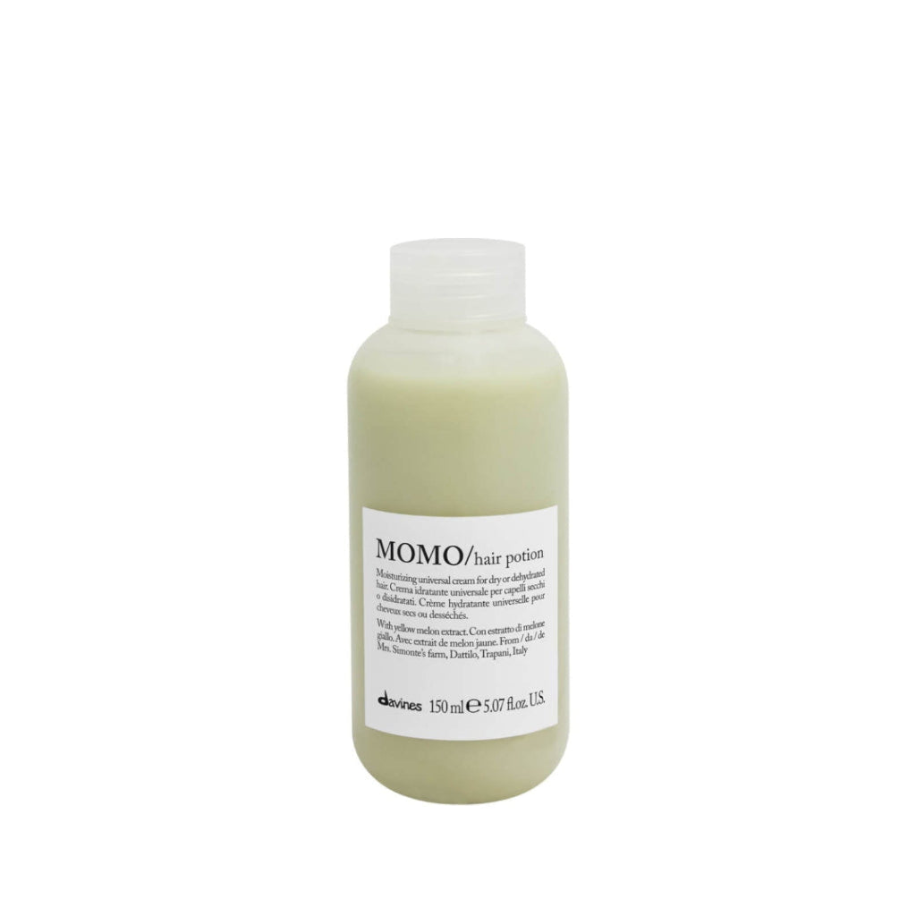 Davines MOMO Hair Potion 150ml crema hidratante cabello Panamá Davines MOMO Hair Potion 150ml | Crema hidratante ligera sin enjuague para el cabello, Panamá