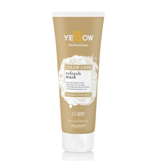 ALFAPARF YELLOW COLOR CARE REFRESH MASK WARM BEIGE 250ML