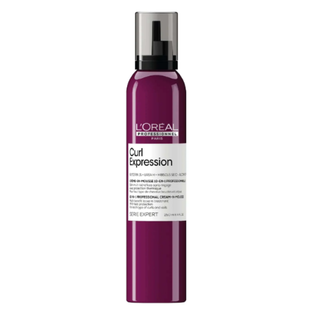 LOREAL CURL EXPRESSION SERIE EXPERT 10 IN 1 PROFESSIONAL MOUSSE 235G