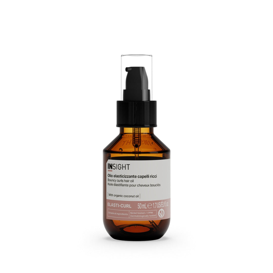 Insight Bouncy Curls Hair Oil de 50ml para definición de rizos en Majo Belleza Panamá.