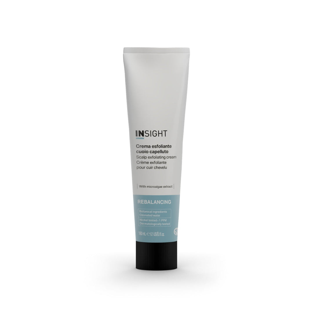 Insight Rebalancing Scalp Exfoliating Cream de 180ml para purificación profunda en Majo Belleza Panamá.
