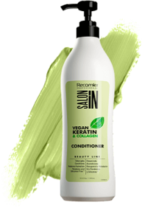 SALON IN ACONDICIONADOR VEGAN KERATIN & COLLAGEN 1000ML