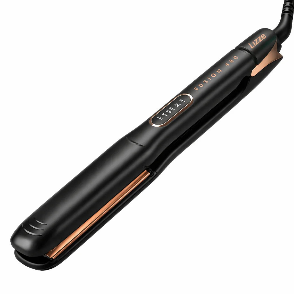 Lizze Fusion 480 grados, plancha de pelo profesional para alisados progresivos en Majo Belleza Beauty Panama