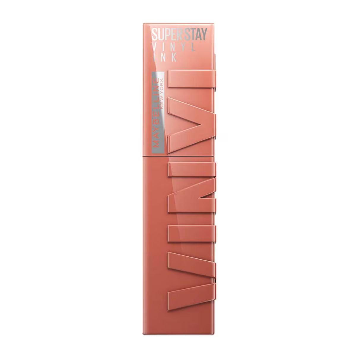 Labial Liquido Brillante_Maybelline Super Stay Vinyl Ink 105 Golden, Labial de larga duración, No transferible.