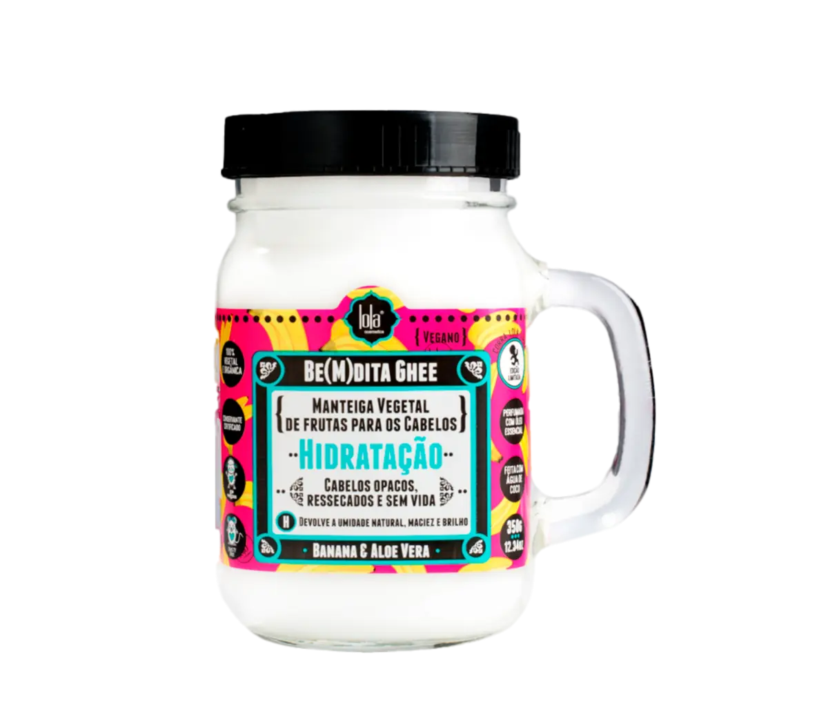Lola Be(m)dita Ghee Hidratación de Plátano 350g tratamiento capilar Panamá