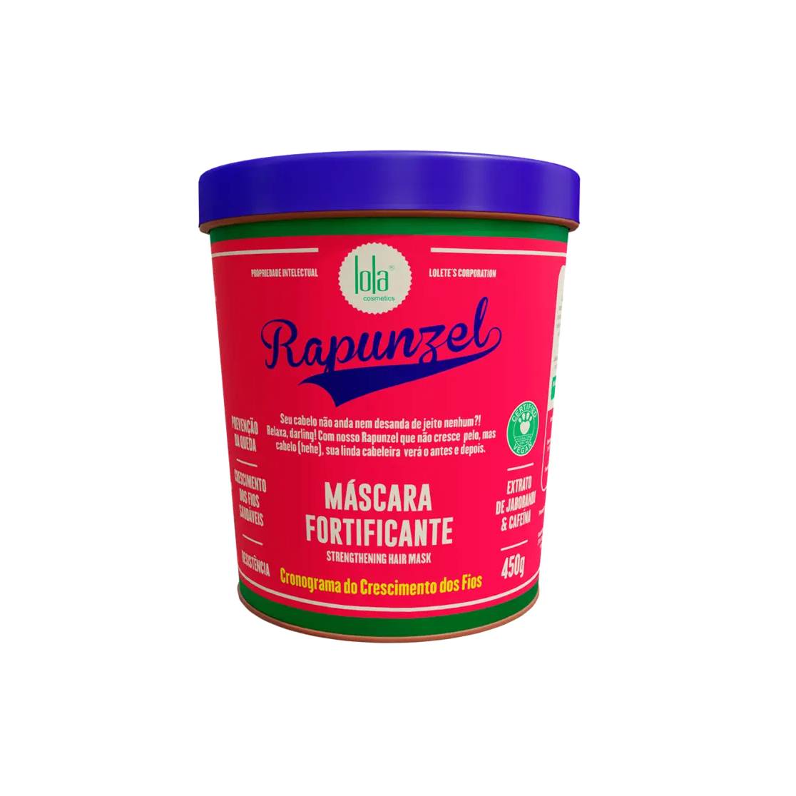 Lola Rapunzel Mascarilla Fortificante 450g fortalecedora profesional Panamá