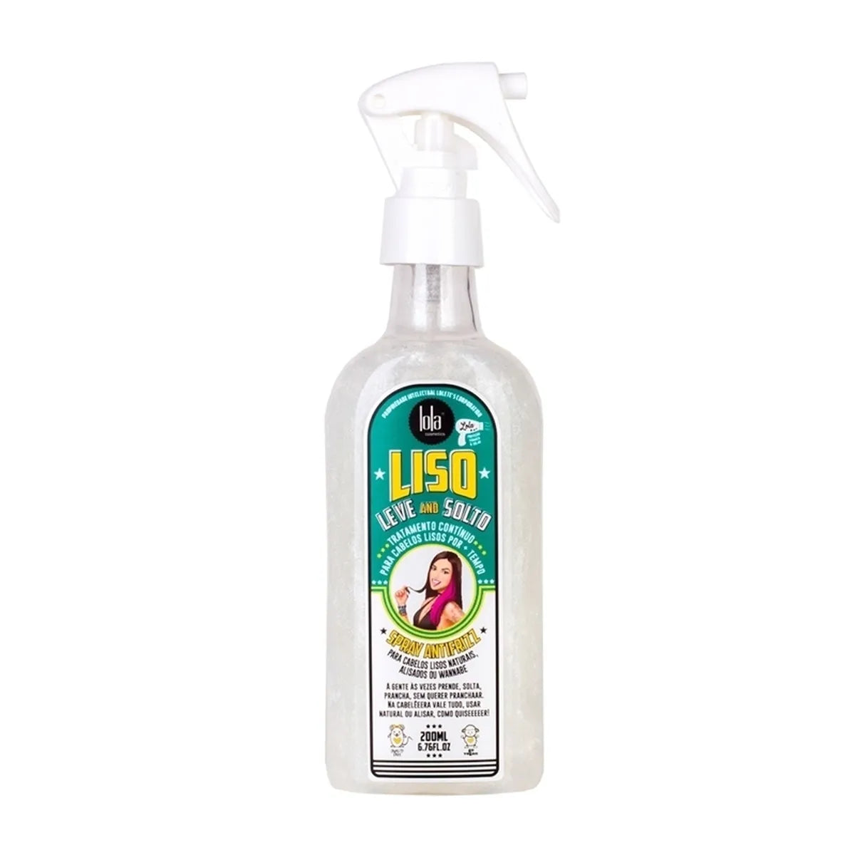 Lola Spray Antifrizz Liso Ligero 200ml control frizz y brillo Panamá 