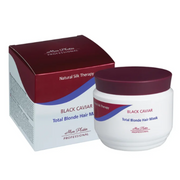 Mon Platin mascarilla black caviar blonde 500ml cabello rubio Panamá