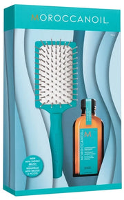 Moroccanoil Kit Mini Cepillo y Tratamiento 50ml profesional Panamá