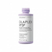 Acondicionador morado Olaplex Nº.5P Blonde Enhancer Toning Conditioner para cabellos rubios y grises.