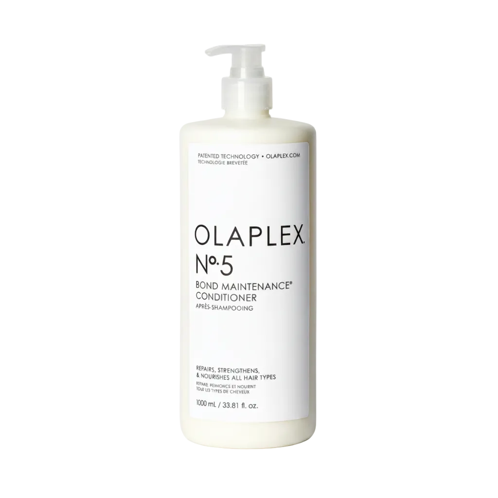 Frasco grande de acondicionador Olaplex Nº.5 de 1000ml disponible en Majo Belleza Panamá
