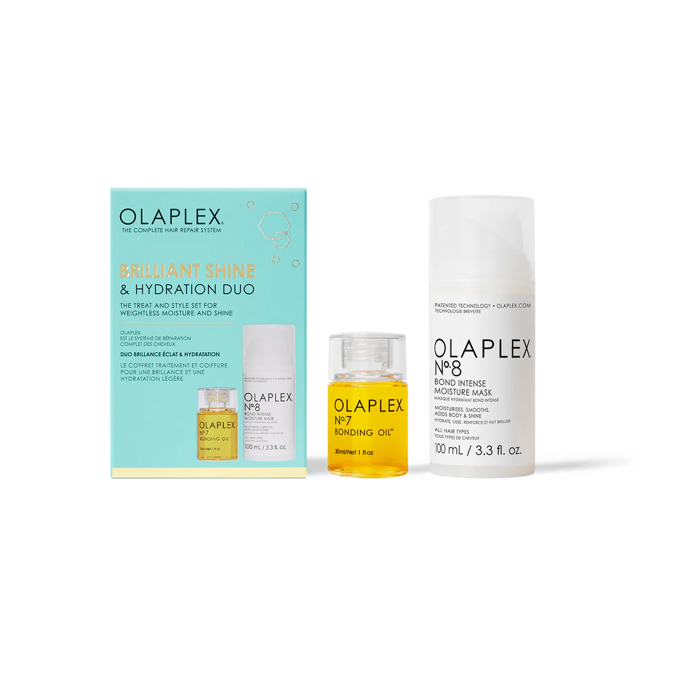 Olaplex Brilliant Shine & Hydration Duo set reparador cabello Panamá 