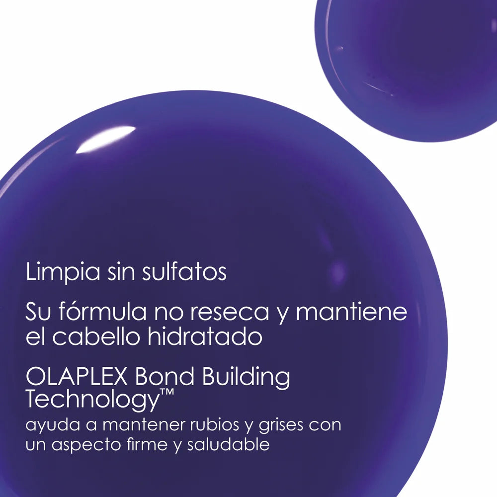 Olaplex Nº.4P Blonde Enhancer Toning Shampoo frasco Panamá 