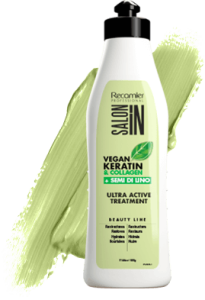 Salon In Vegan Keratin & Collagen + Semi Di Lino Ultra Active Treatment 500g Panamá 