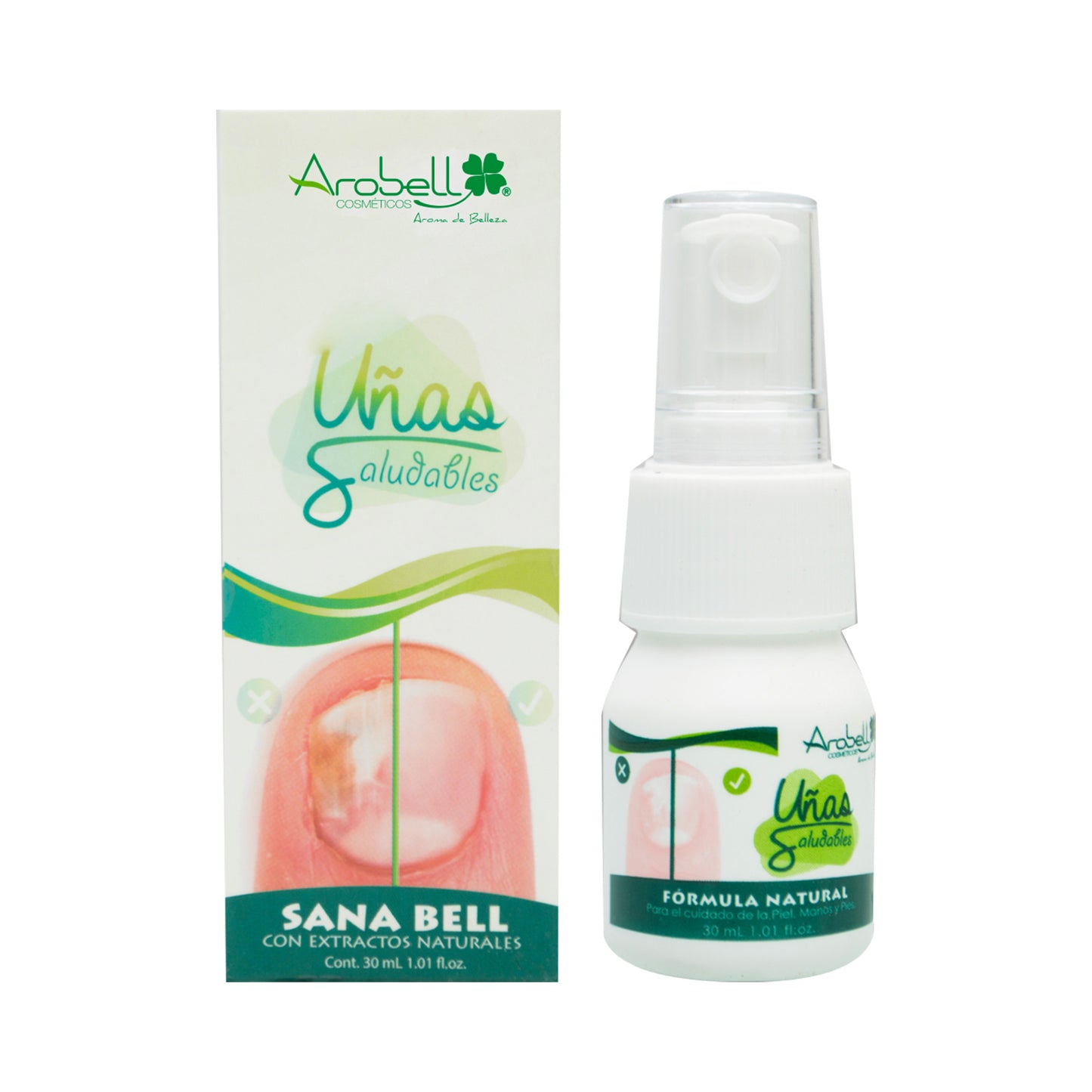 AROBELL UÑAS SALUDABLES SPRAY ANTIHONGOS 30ML