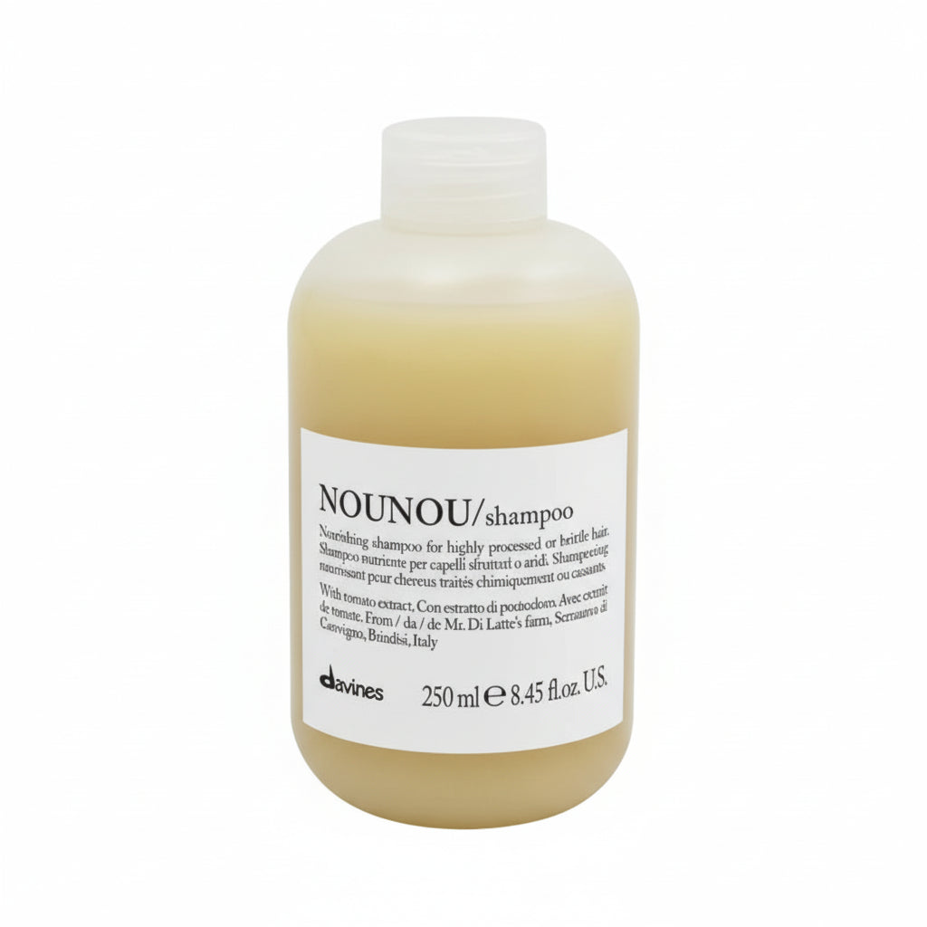 Shampoo Davines NOUNOU para reparación intensa y nutrición del cabello seco