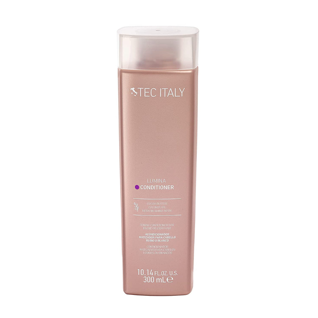Tec Italy Lumina Acondicionador 300ml cabello gris rubio profesional Panamá