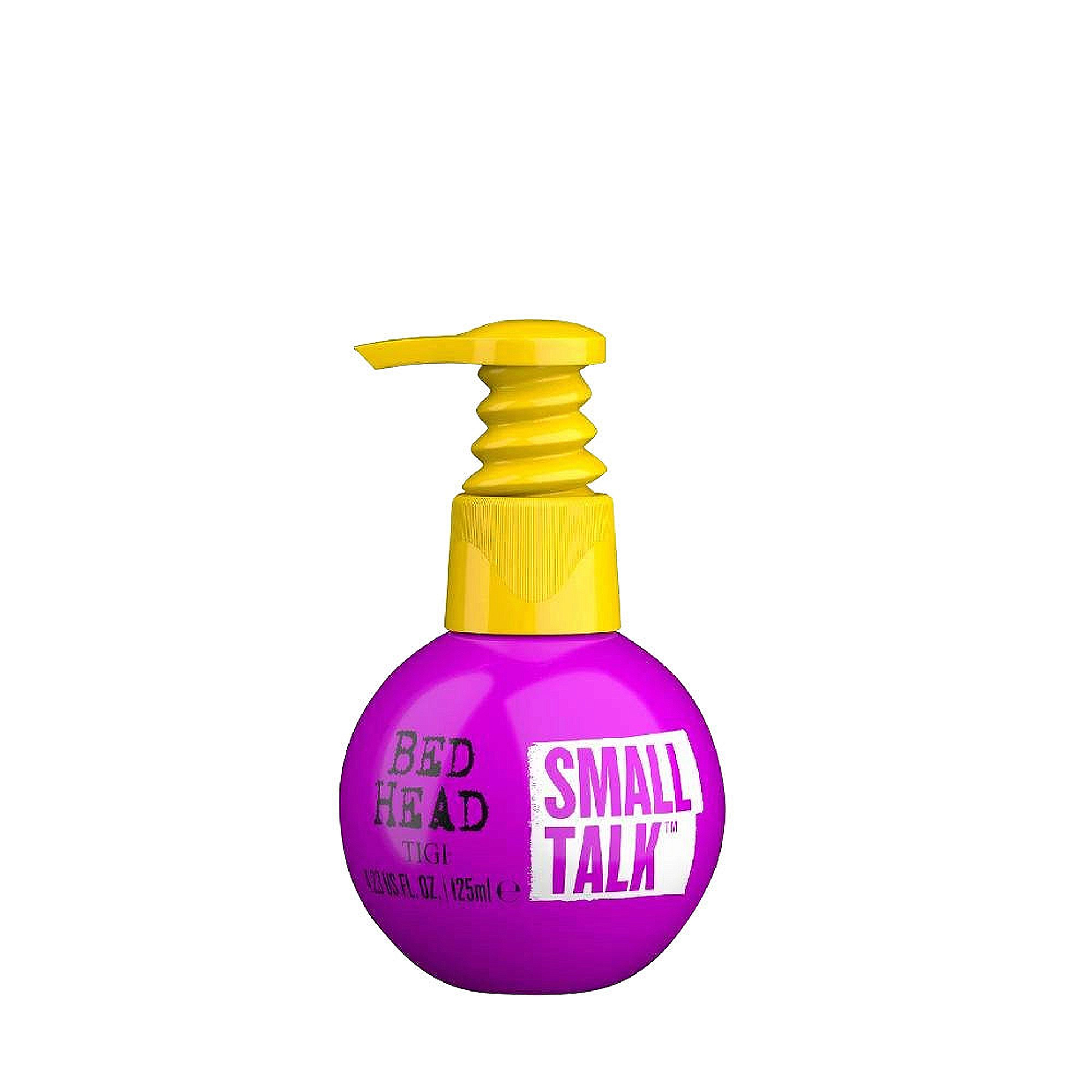 TIGI Bed Head Small Talk crema voluminizadora y anti-frizz en presentaciones de 125ml Majo Belleza Panama.