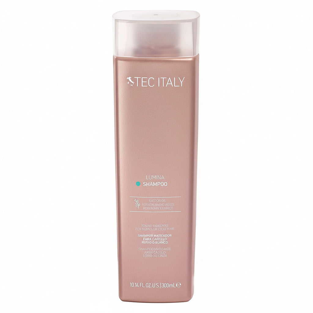 Tec Italy Lumina Shampoo 300ml cabello rubio profesional Panamá