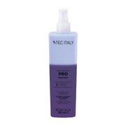 Tratamiento bifásico reconstructor Tec Italy Due Faccetta Pro de 300ml para control de frizz en Majo Belleza Panamá.