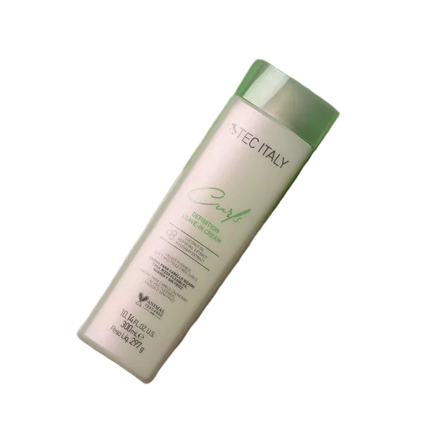 Tec Italy Crema Leave In para Rizos 300ml anti-frizz hidratante profesional Panamá 