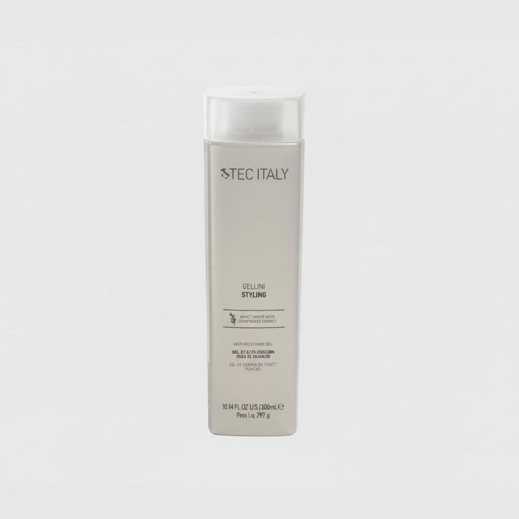 Tec Italy Gelinni Styling Gel 300ml fijación profesional sin residuos Panamá 