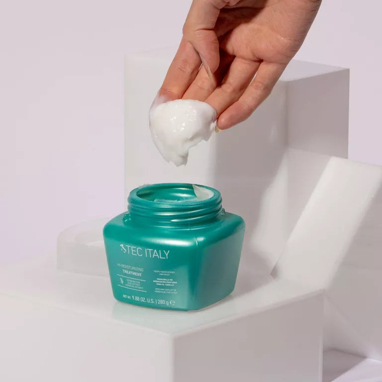 Tec Italy Hi-Moisturizing Treatment 280g cabello dañado reseco profesional Panamá