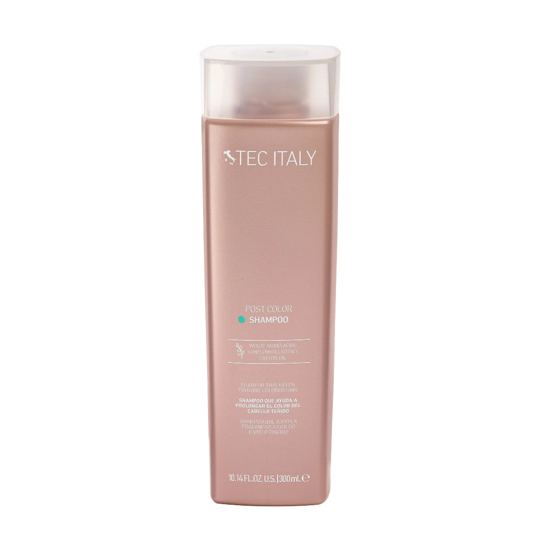 Tec Italy Post Color Shampoo 300ml protector del color cabello teñido Panamá 