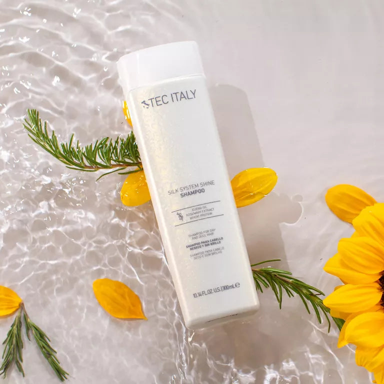 Tec Italy Silk System Shine Shampoo 300ml shampoo brillante profesional Panamá 