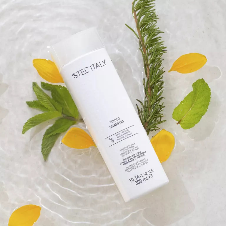 Tec Italy Tonico Shampoo 300ml fortalecedor cabello fino Panamá