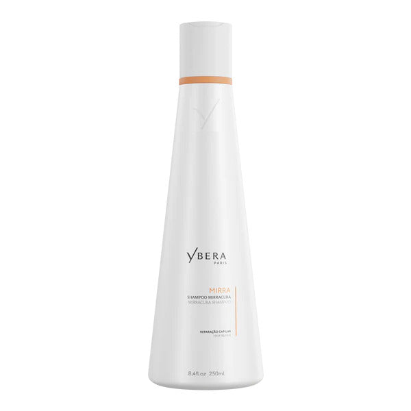 Shampoo-Ybera-Paris-Mirra-250ml-frasco-frontal-para-cabello-poroso