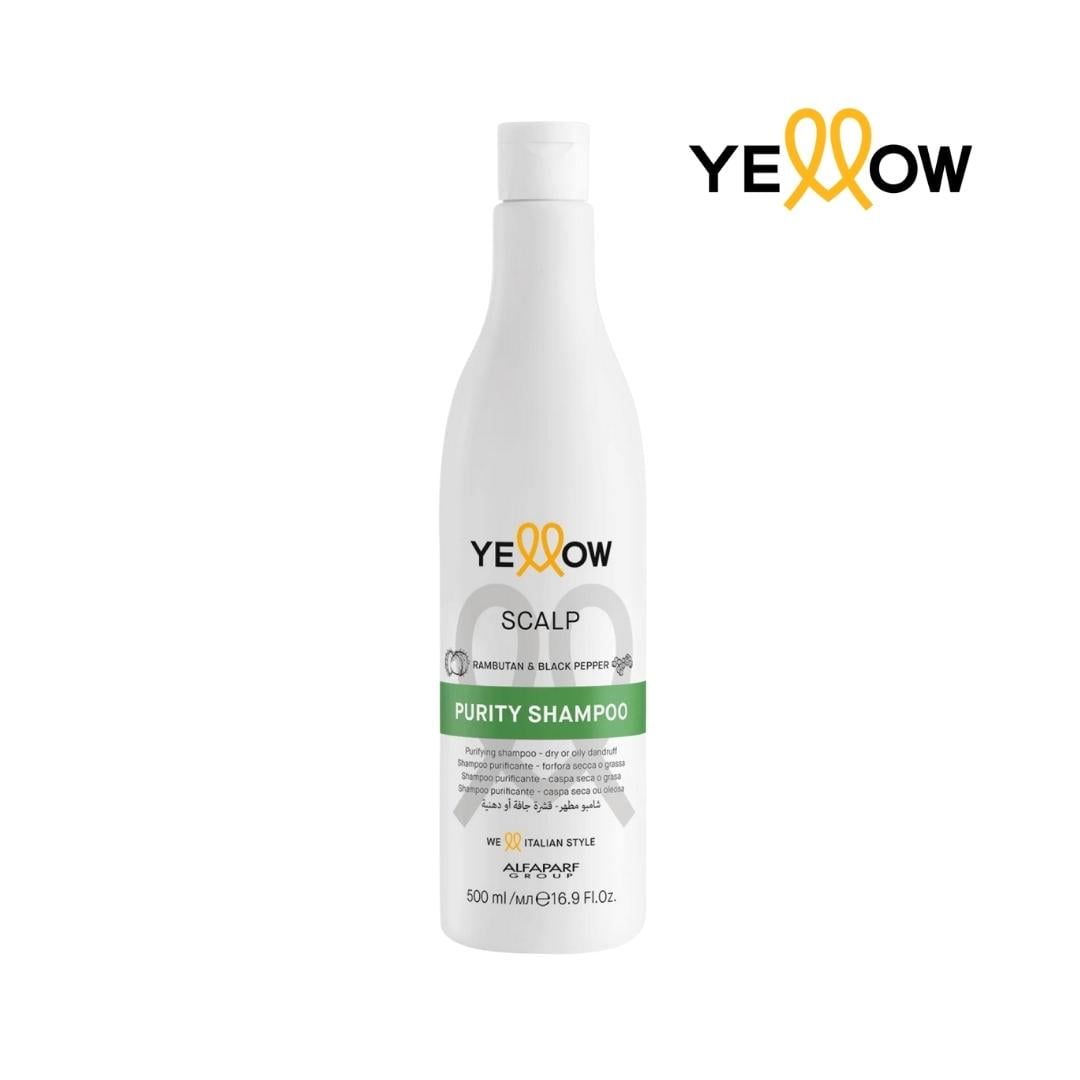 ALFAPARF YELLOW SCALP PURITY SHAMPOO 500ML