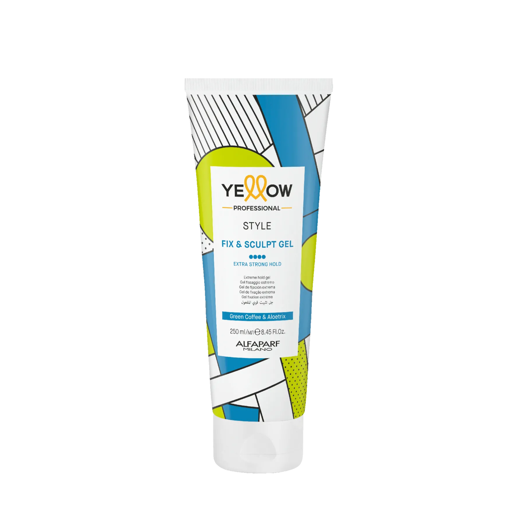 Yellow Fix & Sculpt Gel 250ml gel fijación fuerte Panamá