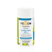Yellow Glossy Wax 100ml cera brillo definición cabello Panamá