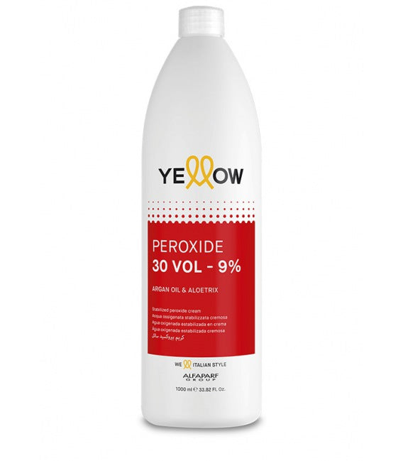 Yellow Peróxido 30 Vol 9% activador color profesional Panamá alfaparf yellow color peroxide 30 vol-9-1000ml