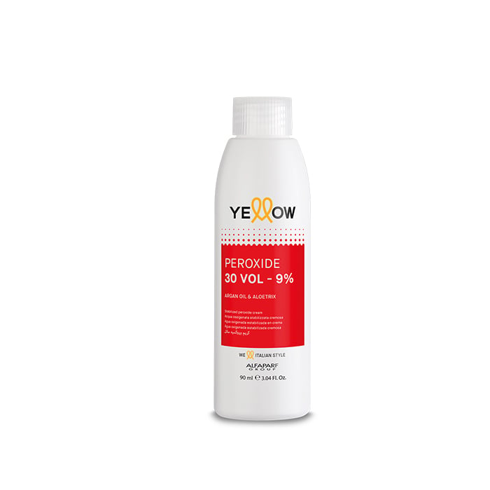 Yellow Peróxido 30 Vol 9% activador color profesional Panamá alfaparf yellow color peroxide 30 vol-9-150ml
