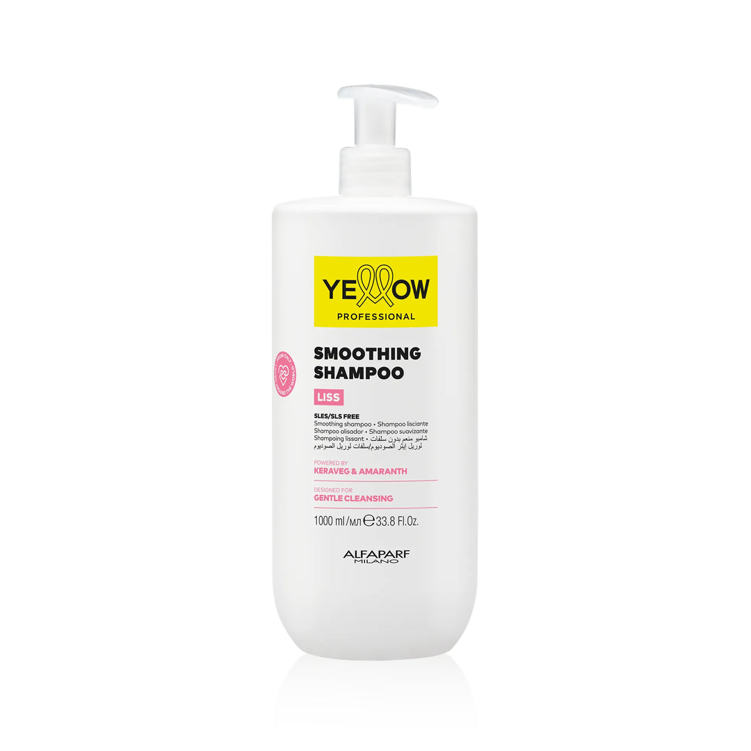 Yellow Professional Liss Smoothing Shampoo  1000ml para control de frizz en Majo Belleza Panamá.