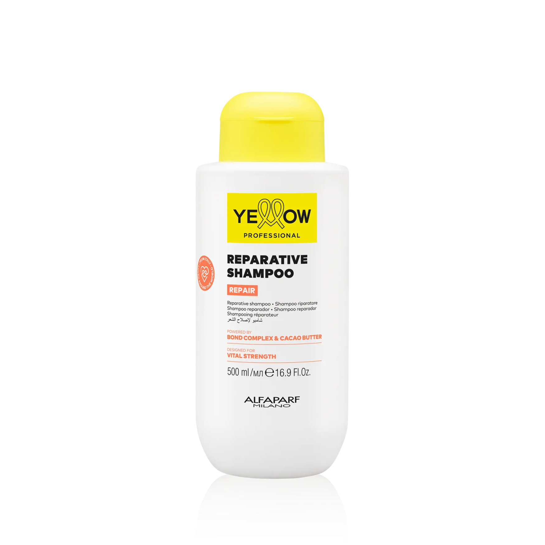 Yellow Professional Shampoo Reparative 500ml cabello dañado Panamá