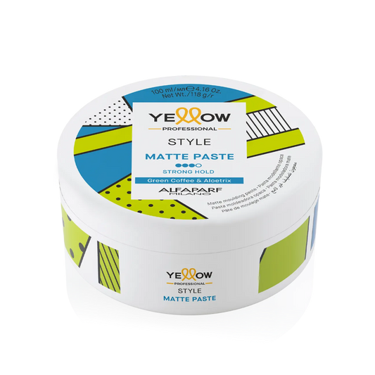 Yellow Style Matte Paste Strong Hold 100ml pasta cabello Panamá