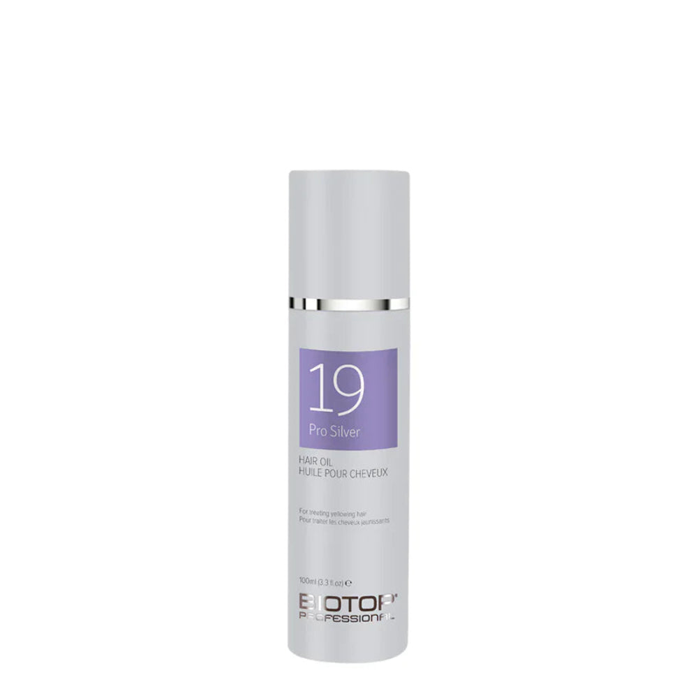Aceite capilar matizador Biotop 19 Pro Silver 100 ml profesional Panamá