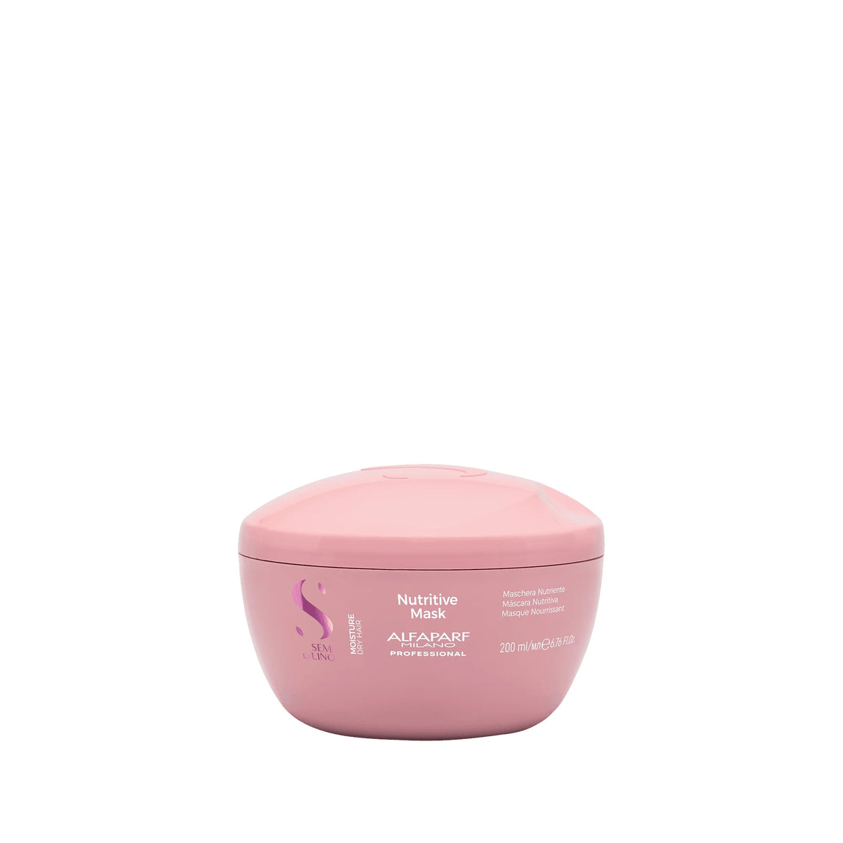 Alfaparf Semi di Lino Moisture Nutritive Mask 200 ml. Mascarilla nutritiva para cabello seco.