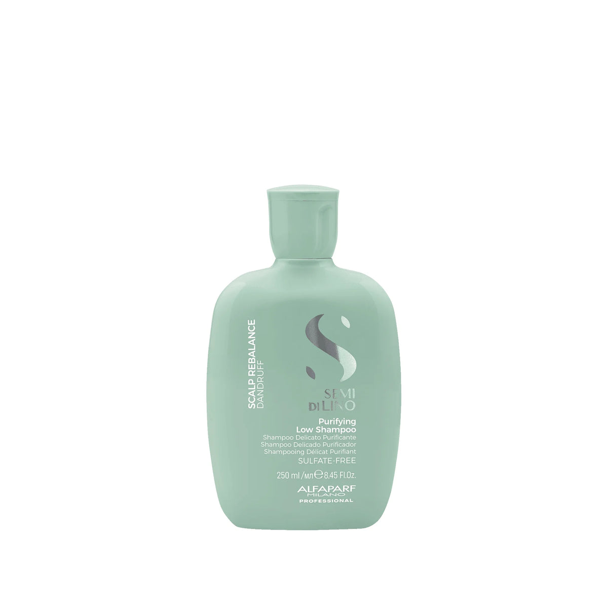 Alfaparf Semi di Lino Purifying Low Shampoo 250 ml, shampoo sin sulfatos para caspa seca o grasa.